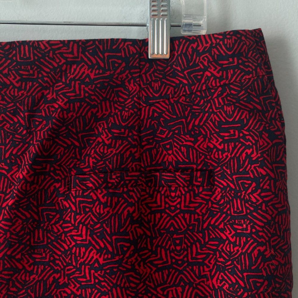 Geo Pattern High Rise Shorts - Size 8 - Picture 5 of 8